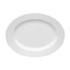 Thomas Platte 33 Cm Oval Sunny Day Weiß Weiß