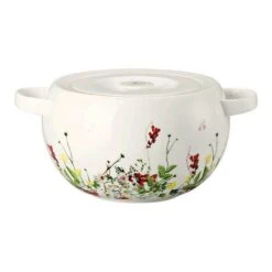 Rosenthal Schüssel Mit Deckel 3 L Brillance Fleurs Sauvages