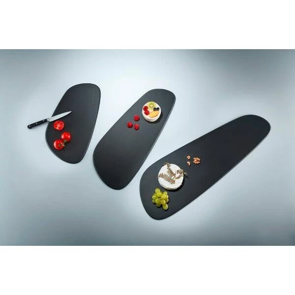 Continenta Schneidebrett 36x20 Cm Duracore Schwarz – Bild 3