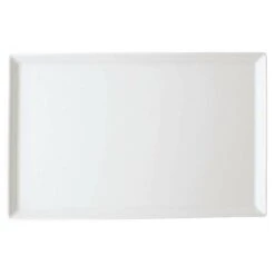 Platte 20 Cm X 15 Cm Rechteckig Tric Weiß